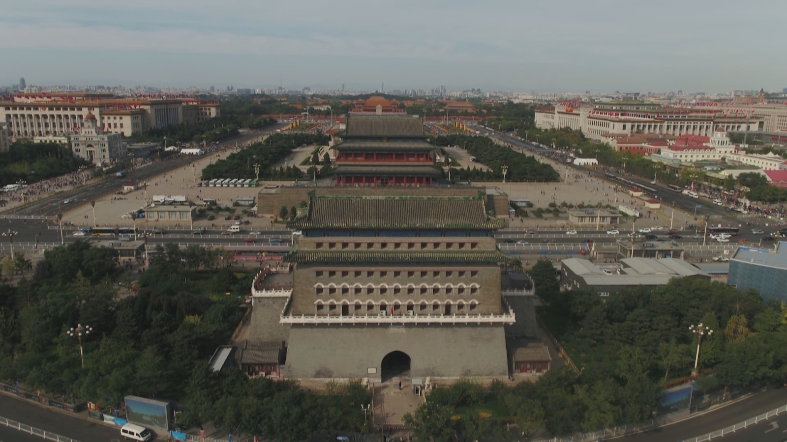 京城内九门为什么只有正阳门箭楼有门洞_北京时间