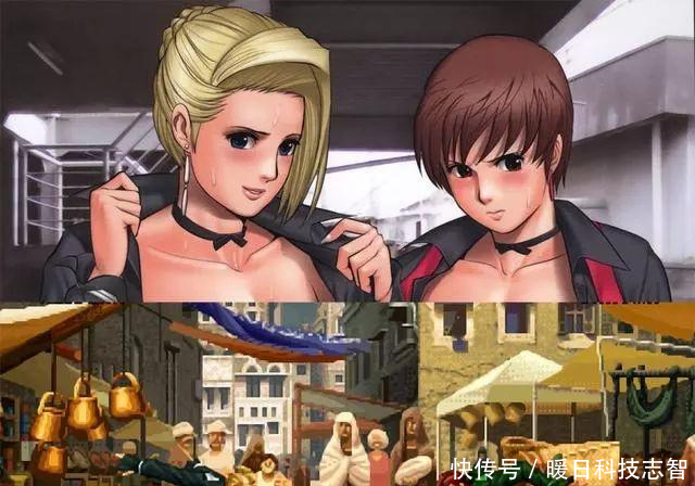 《拳皇》系列美女格斗家的另一种画风，夏尔米未必能挤进前三