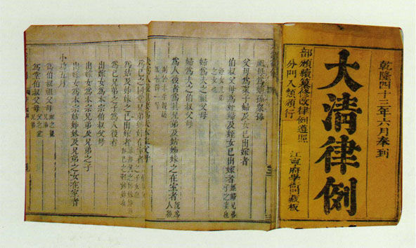 清朝法典《大清律例》将性犯罪称为奸罪,大致分为和奸,刁奸,强奸三类.