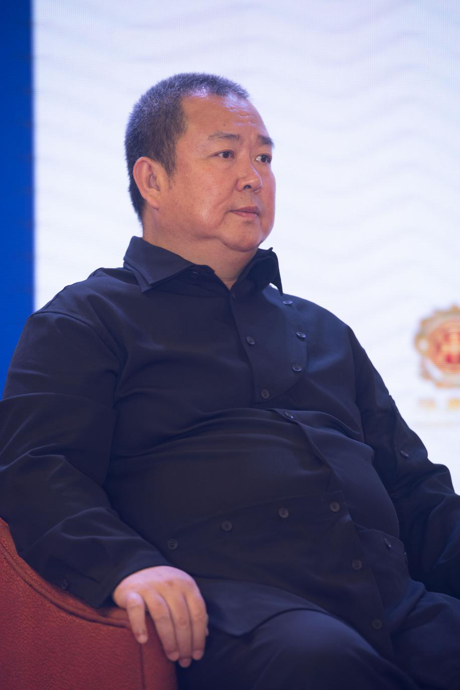 知名导演刘江在活动中.(摄影 张金加)