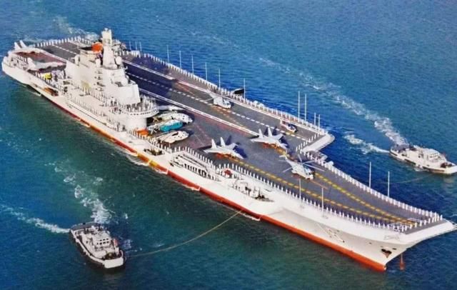 7天败家70亿美元,航母下水仅7天就漏水,裂缝多