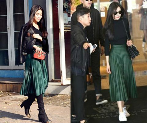 想要高级美?墨绿色让你好看-北京时间