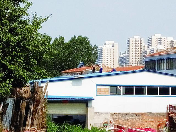 长治桃园村一5年违建终被拆 面积达500平方米