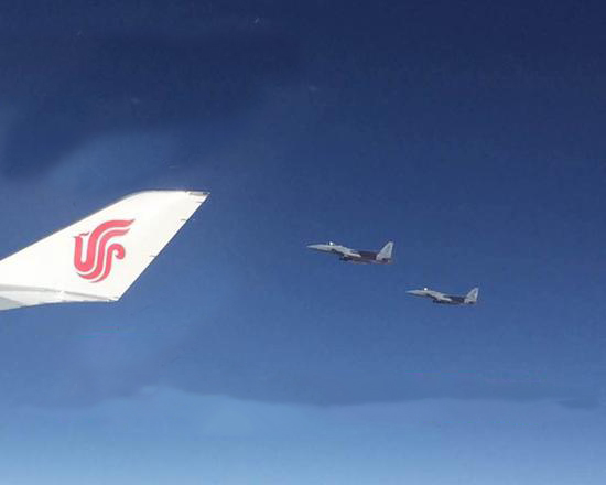 除沙特外还有哪些国家战机曾为习总专机护航