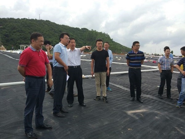 市城管局领导杨雷同志率队赴龙岗区红花岭环境园进行实地调研