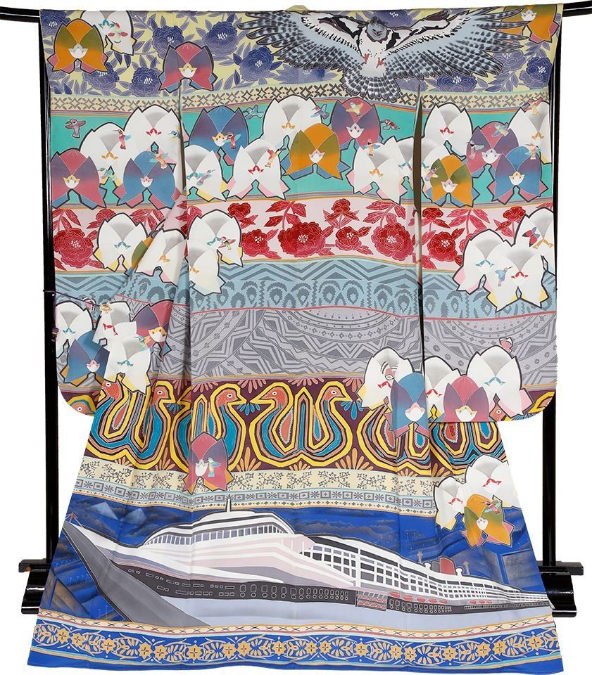 要迎东京奥运,日本定制了196个国家特色和服,