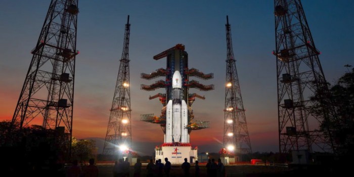 gslvmarkiii火箭的固体助推器质量为200吨,长25米,仅次于美国航天飞机