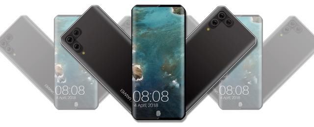 后置异形三摄+屏下指纹 华为P30渲染图曝光:没