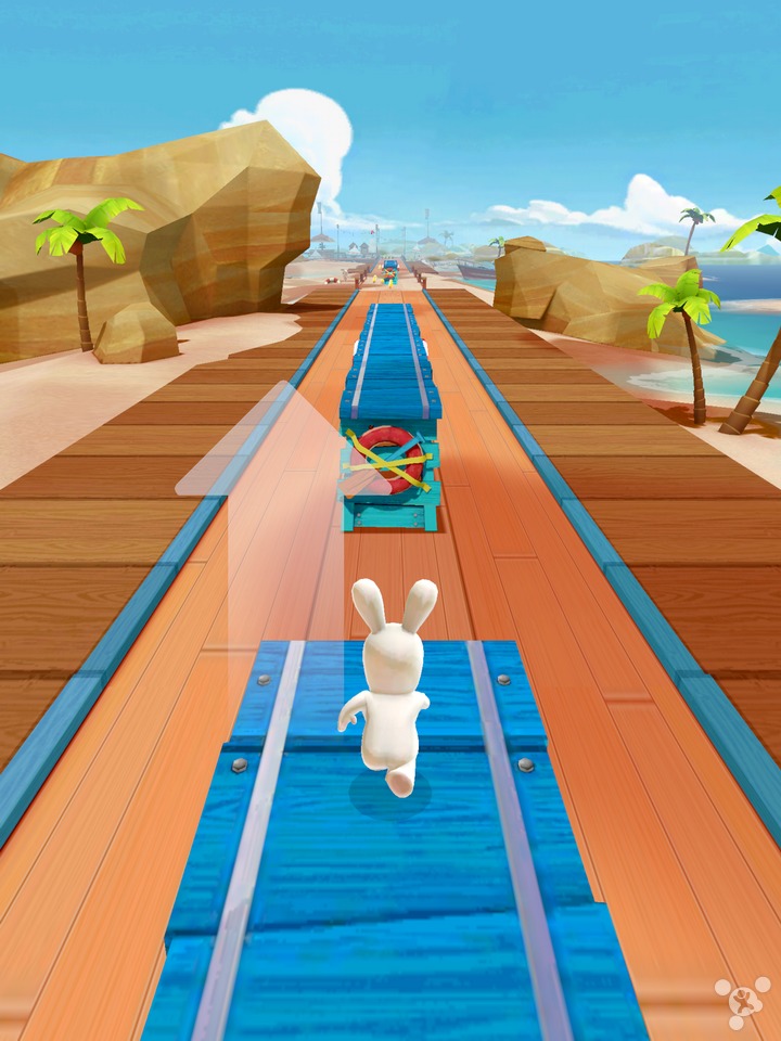 疯兔你跑太慢了:《疯狂兔子:无敌跑跑》