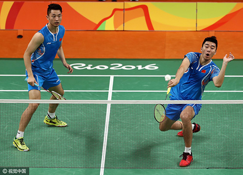 柴飚 洪炜不敌马来西亚组合 无缘羽毛球男双决赛