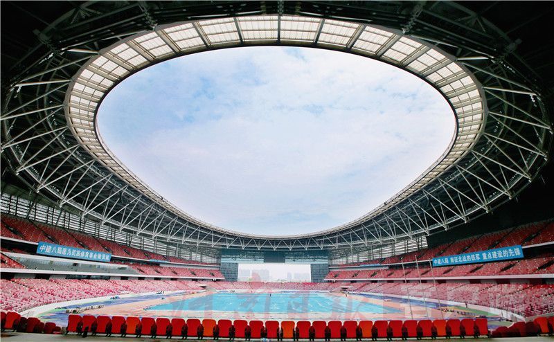 高大上!郑州奥体中心主场馆惊艳启幕 高大上!郑州奥体中心主场馆惊艳启幕