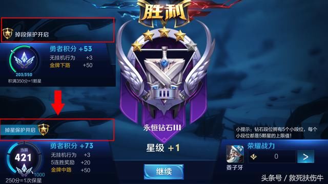 王者荣耀:新赛季推出保星机制,满足条件,输了不