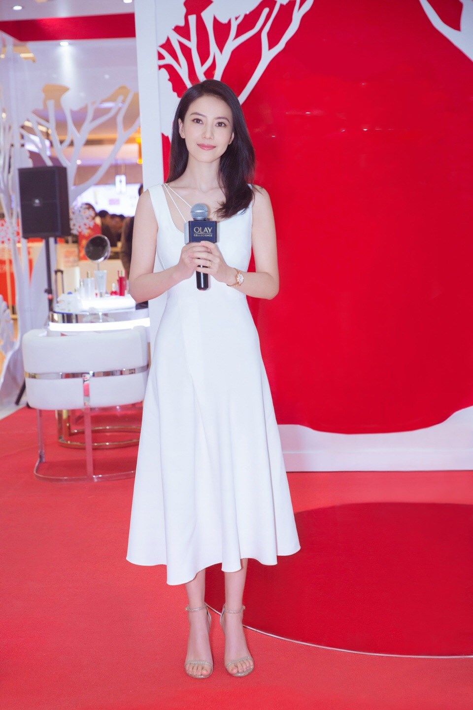 最美高圆圆,迷人小脚丫