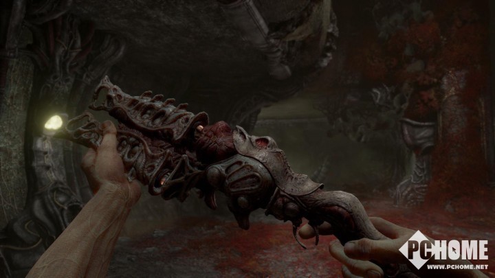 恐怖游戏《嘲讽》疑似生化武器的截图曝光