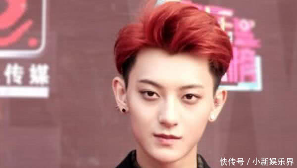 红头发的几位男明星,鹿晗最帅,而他与这几位差
