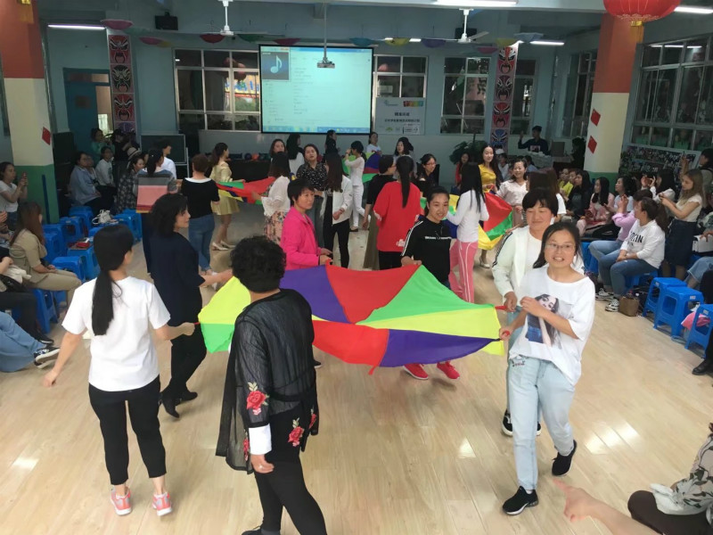 北京乐平公益基金会赴泾川县开展幼儿教师培训