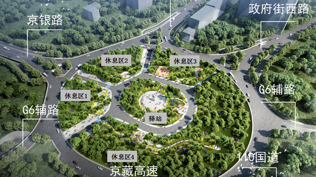 历时三个月,昌平西关环岛完成“华丽变身”! 历时三个月,昌平西关环岛完成“华丽变身”!