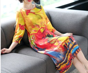 腿粗的女人别穿紧身裤,精致洋气的过膝长裙,时