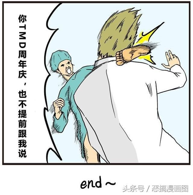 超冷漫画:开眼角手术赠送开阴阳眼手术-北京时