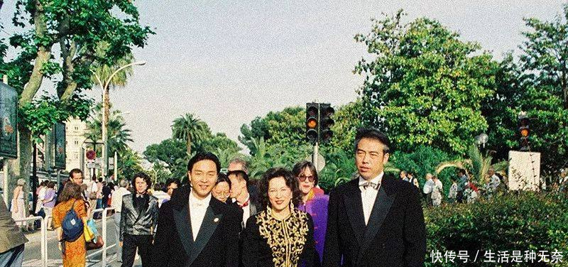 张国荣戛纳行珍贵旧照,《霸王别姬》戛纳首映