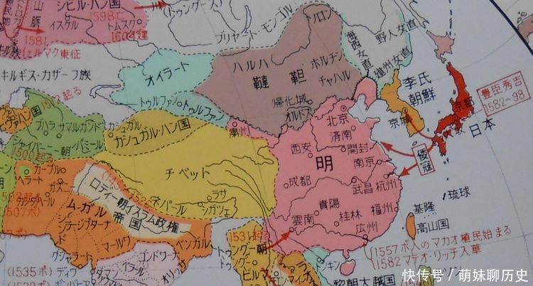 看看日本人绘制的中国古代地图,看到都惊讶