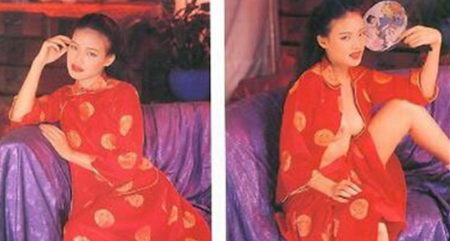 舒淇早年香艳照 不需露点也照样性感撩人