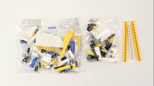 玩趣视频|乐高系列之科技特效喷气飞机模型组