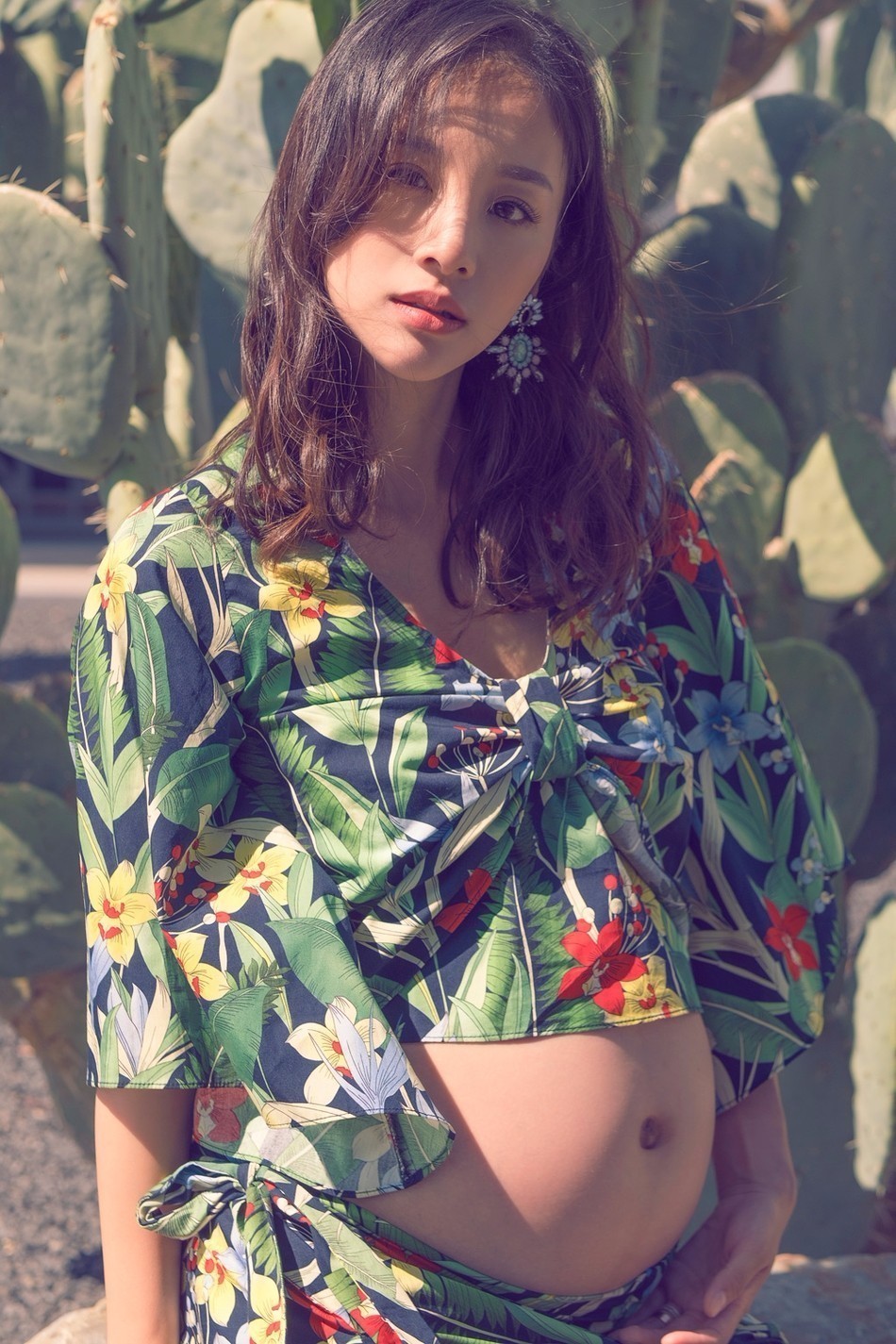 辣妈章龄之"孕"味写真曝光 灵动诠释态度美