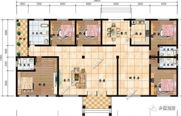 好房扎堆了!6款大气又实用的农村建房图纸,不