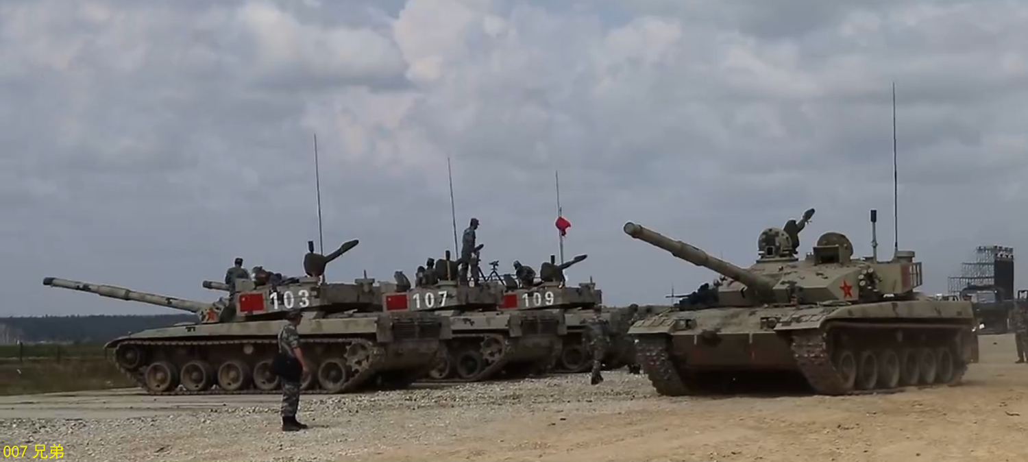 中国扬威俄坦克大赛 96B坦克开火瞬间技惊四座 中国扬威俄坦克大赛 96B坦克开火瞬间技惊四座