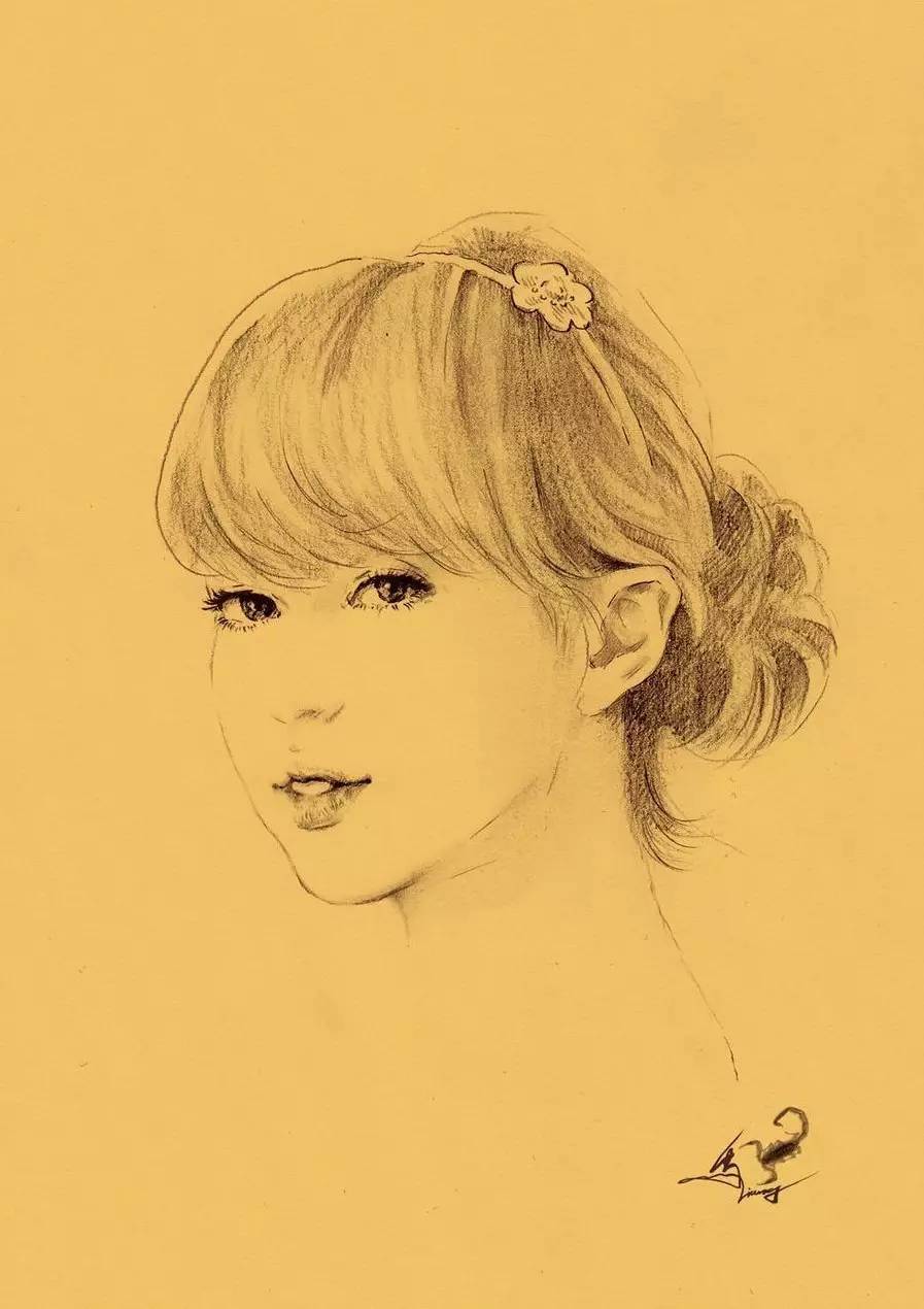 轻快地线条勾勒最美的瞬间