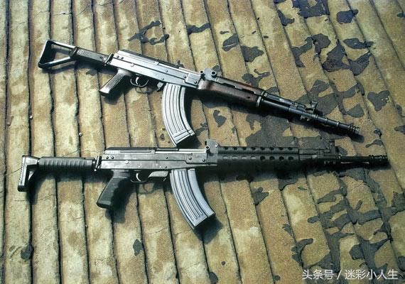 qbz56c式短自动步枪是在56-2式冲锋枪的基础上改进而成,通常称为56式