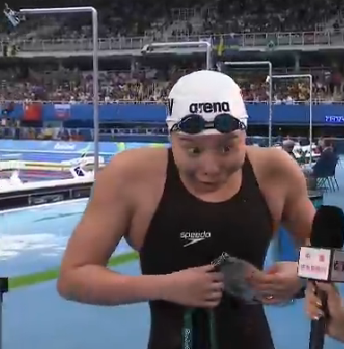 泳坛行走的表情包 傅园慧爆发洪荒之力