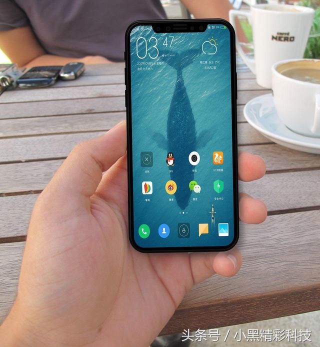 为什么苹果X没有下巴,而国产全面屏都有?