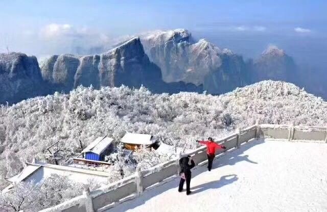 广东广西海南冬天去张家界旅游能看到雪景吗?