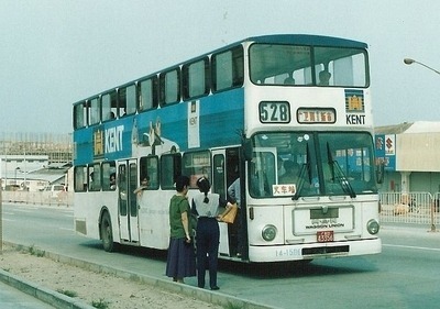 90年代广东地区的双层公交车