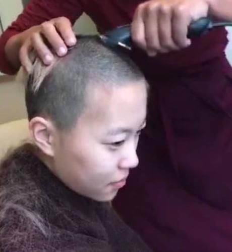 天后女儿疑似出家,李连杰上师亲自梯度,网友表