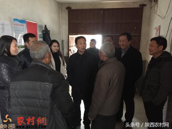 华阴市市长李新功检查指导太华办永清村脱贫攻