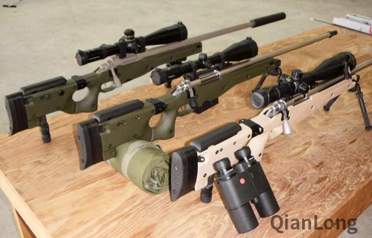 资料图:英国l115a型8.5毫米狙击步枪.