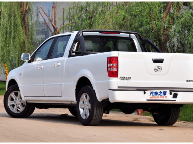 黄海大柴神皮卡汽车上市最新报价7.98-12.98万元