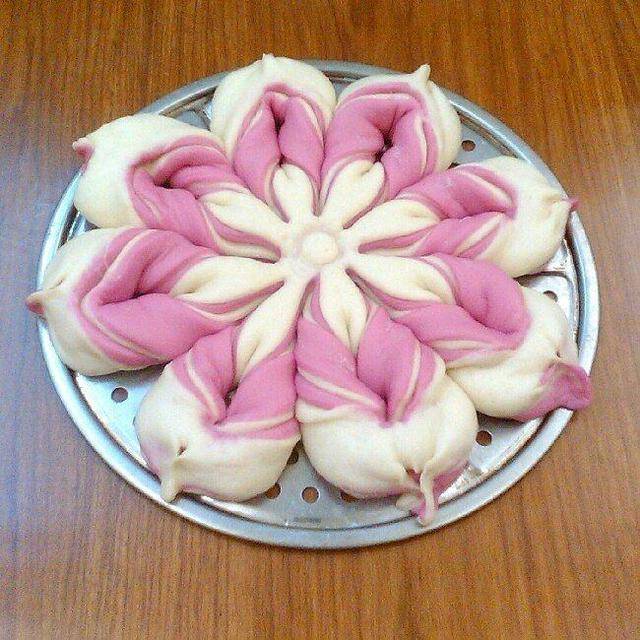 家中来客人,媳妇就这样蒸馒头,撑场面,招待客人倍有面子!