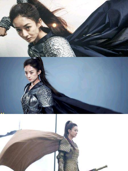 刚完结的楚乔传,虽然比较喜欢赵丽颖演可爱的角色,但是楚乔的扮相让人