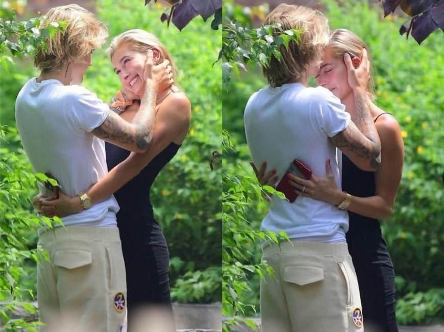 比伯官方发ins示爱未婚妻,海莉背3万的包戴1300万的钻戒真豪气!