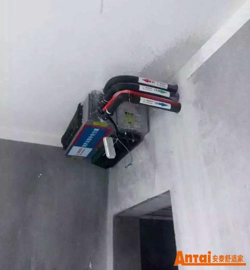 德国博世中央空调吊顶安装施工效果图