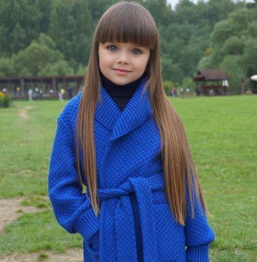 俄罗斯6岁小模特被誉为地球上最漂亮的女孩