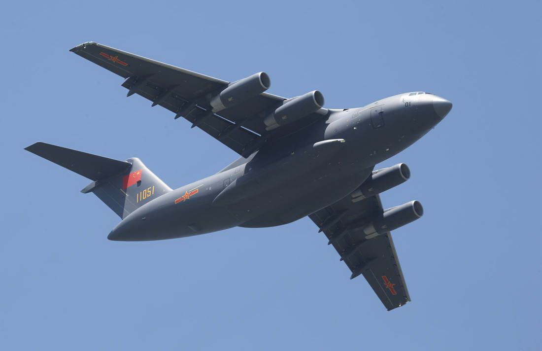 而6日正式交付的大型国产运输机运-20"鲲鹏"无疑让中国空军向这个目标