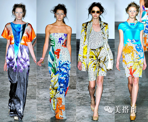 服装界的海底总动员，蓝色海洋风图案显白有显瘦