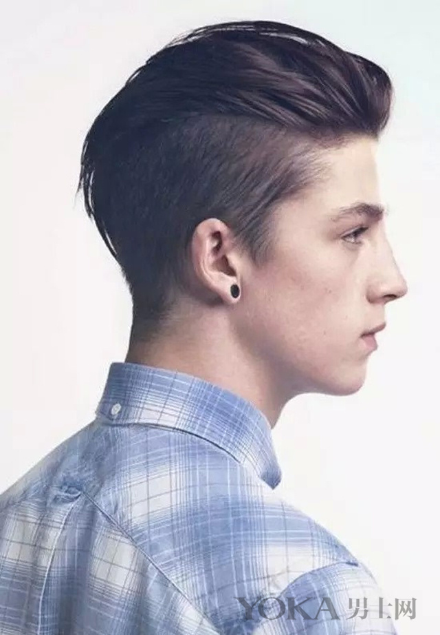 张艺兴陈伟霆胡歌领型 剪Undercut发型侧颜撩妹