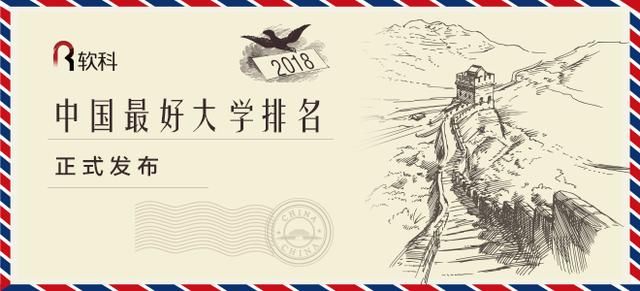 权威机构软科2018年中国最好大学排名,我的大