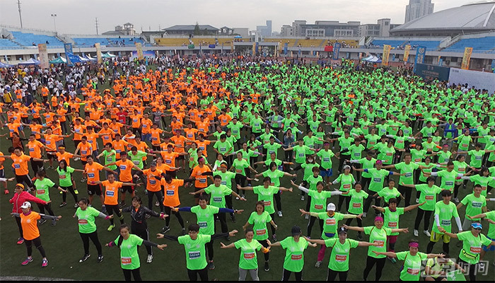 U－run2016年江南大学校园马拉松现场